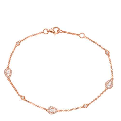 S. Kashi Rose Gold Diamond Bracelet (B4423RG)