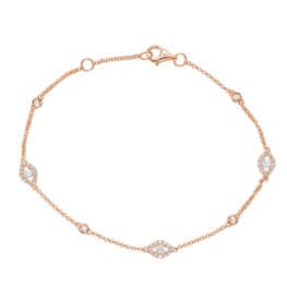 S. Kashi Rose Gold Diamond Bracelet (B4424RG)