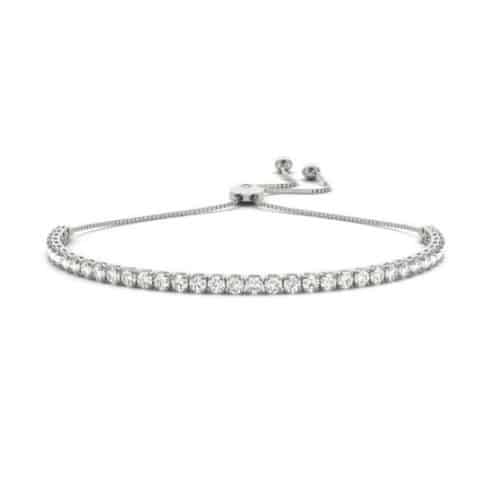 S. Kashi White Gold Bolo Diamond Bracelet (B4437-1.7MWG)