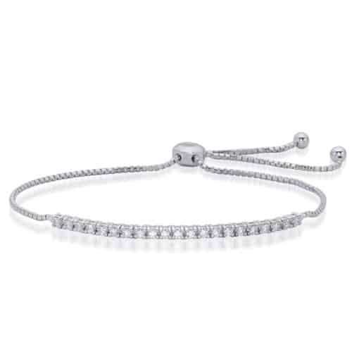 S. Kashi White Gold Bolo Diamond Bracelet (B4440-1.5MWG)