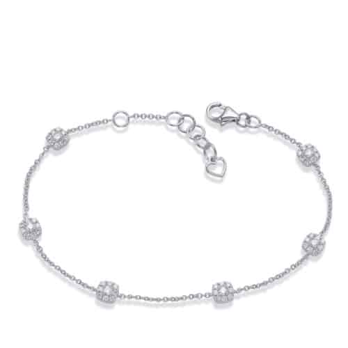 S. Kashi White Gold Diamond Bracelet (B4464WG)