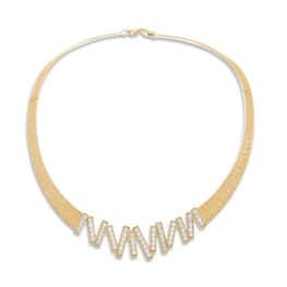 Belle Etoile Monte Carlo Yellow Gold Necklace