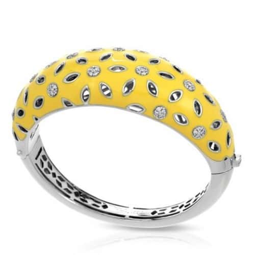 Belle etoile Charlotte Yellow Bangle