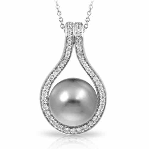 Belle etoile Claire Grey Pendant