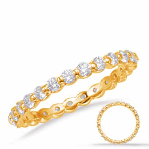 S. Kashi Yellow Gold Eternity Band (D3011-5YG)