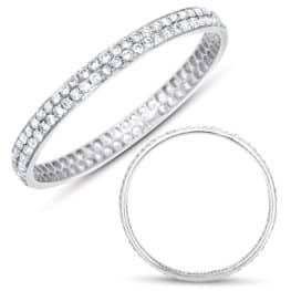 S. Kashi White Gold Pave Band (D4228-8WG)