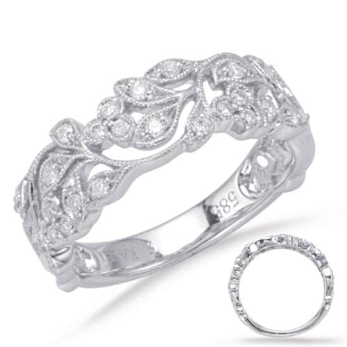 S. Kashi White Gold Diamond Fashion Ring (D4646WG)