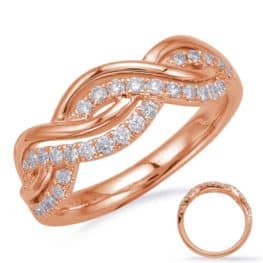 S. Kashi Rose Gold Diamond Fashion Ring (D4708RG)
