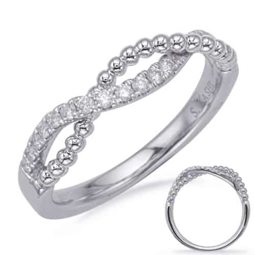 S. Kashi White Gold Diamond Fashion Ring (D4722WG)