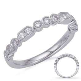S. Kashi White Gold Diamond Fashion Ring (D4723WG)