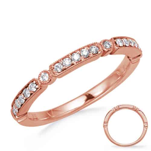 S. Kashi Rose Gold Stackable Band (D4742RG)