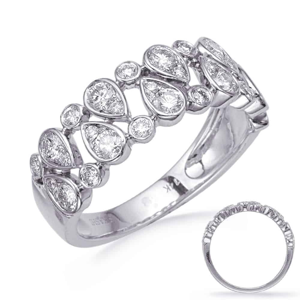 S. Kashi White Gold Diamond Fashion Ring (D4751WG) Michael Herr