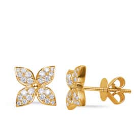 S. Kashi Yellow Gold Diamond Earring (E7998YG)