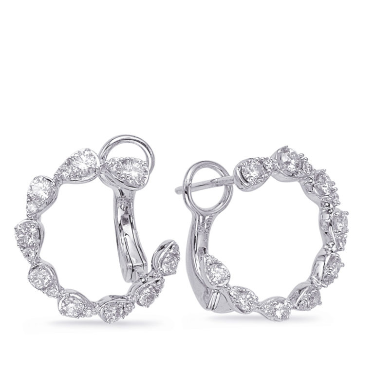 FREIDA ROTHMAN Industrial Finish Ribbed Metro Pavé Hinge Bracelet main image 1