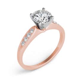 S. Kashi Rose Gold Engagement Ring (EN0152RG)