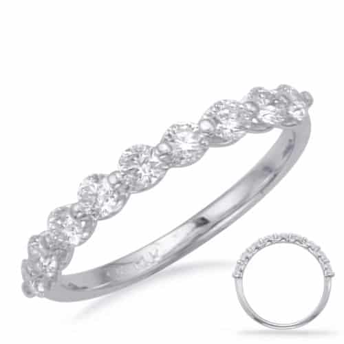 S. Kashi White Gold Wedding Band (EN1708-BWG)