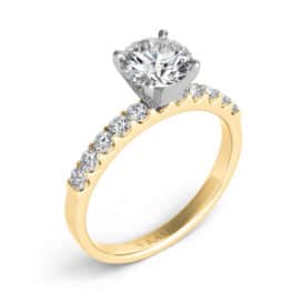 S. Kashi Yellow Gold Engagement Ring (EN6708YG)