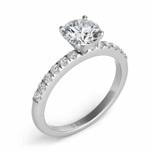 S. Kashi White Gold Engagement Ring (EN7195WG)
