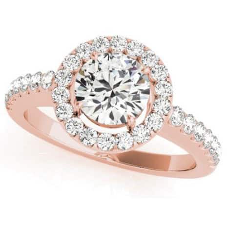 S. Kashi Rose Gold Engagement Ring (EN7281-15RG)