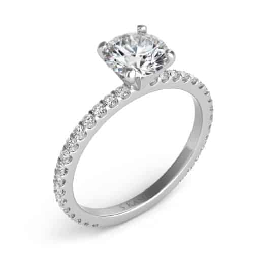 S. Kashi White Gold Engagement Ring (EN7285WG)