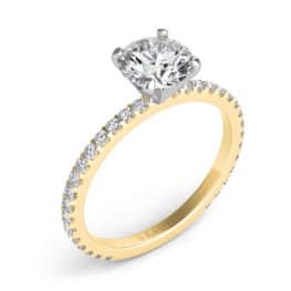 S. Kashi Yellow Gold Engagement Ring (EN7285YG)