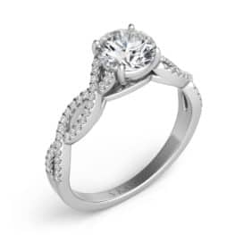 S. Kashi White Gold Engagement Ring (EN7325-1WG)