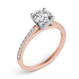 S. Kashi Rose Gold Engagement Ring (EN7442RG)