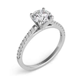 S. Kashi White Gold Engagement Ring (EN7442WG)