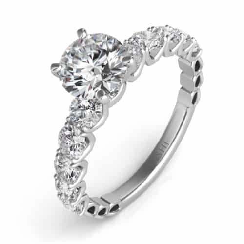 S. Kashi White Gold Engagement Ring (EN7463WG)