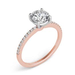 S. Kashi Rose Gold Engagement Ring (EN7470-15RG)