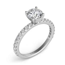 S. Kashi White Gold Engagement Ring (EN7581WG)