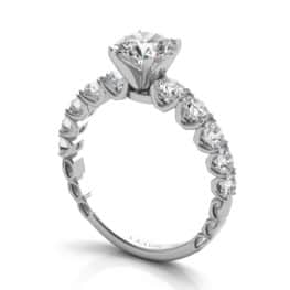 S. Kashi White Gold Engagement Ring (EN7583WG)