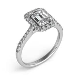S. Kashi White Gold Engagement Ring (EN7597-7X5MWG)