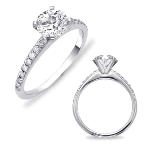 S. Kashi White Gold Engagement Ring (EN7603WG)