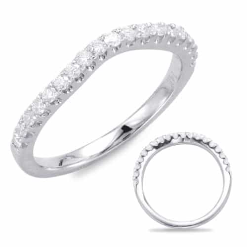 S. Kashi White Gold Wedding Band (EN7635-BWG)