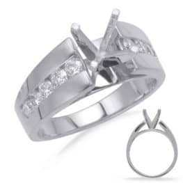 S. Kashi White Gold Engagement Ring (EN7764WG)