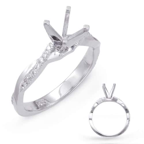 S. Kashi White Gold Engagement Ring (EN7770WG)