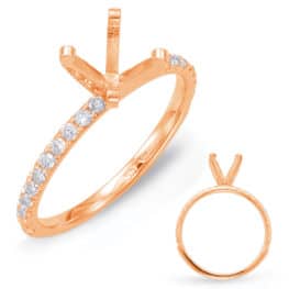 S. Kashi Rose Gold Engagement Ring (EN7785RG)