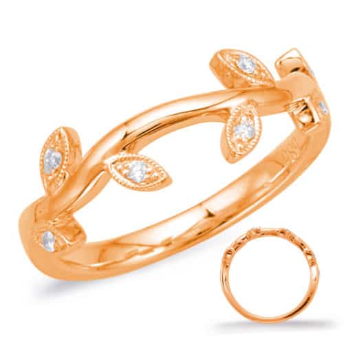 S. Kashi Rose Gold Matching Band (EN7818-B50RG)