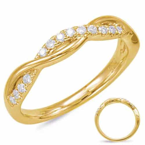 S. Kashi Yellow Gold Matching Band (EN7831-B10YG)