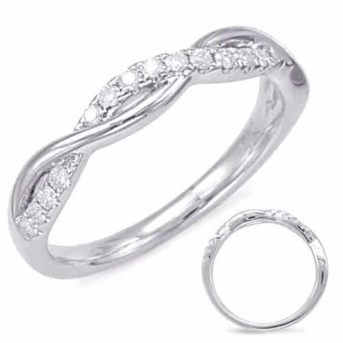 S. Kashi White Gold Matching Band (EN7831-B50WG)