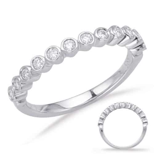 S. Kashi White Gold Matching Band (EN7842-B10WG)