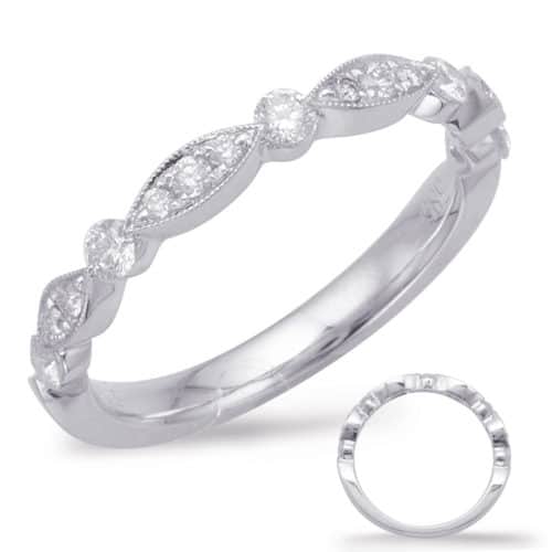 S. Kashi White Gold Matching Band (EN7866-B10WG)