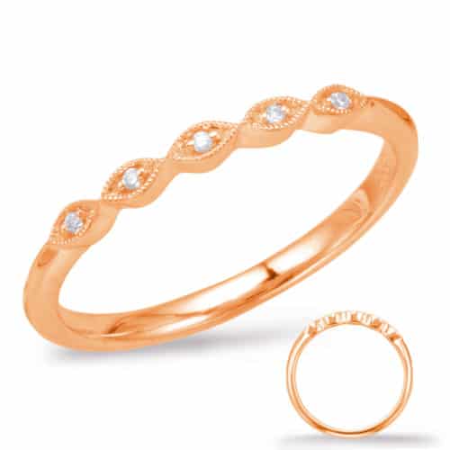 S. Kashi Rose Gold Matching Band (EN7930-BRG)