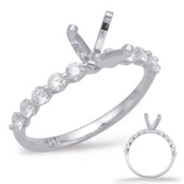 S. Kashi White Gold Engagement Ring (EN7966WG)