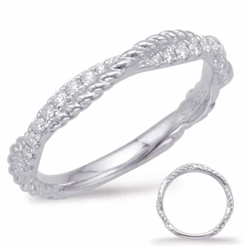 S. Kashi White Gold Matching Band (EN7969-B10WG)