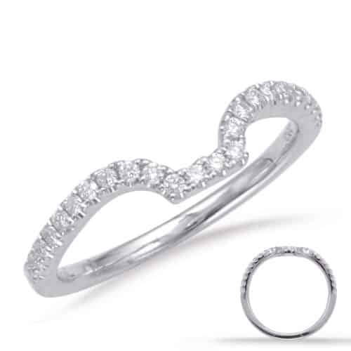 S. Kashi White Gold Matching Band (EN8002-B50WG)