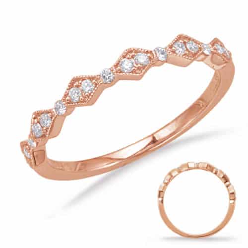 S. Kashi Rose Gold Matching Band (EN8031-BRG)