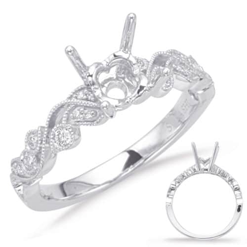 S. Kashi White Gold Engagement Ring (EN8036-30WG)