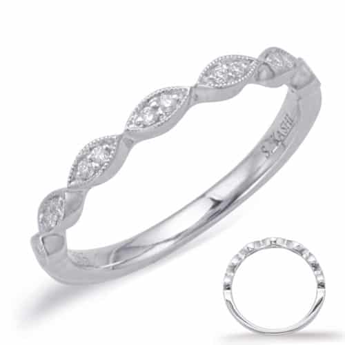 S. Kashi White Gold Matching Band (EN8038-B10WG)